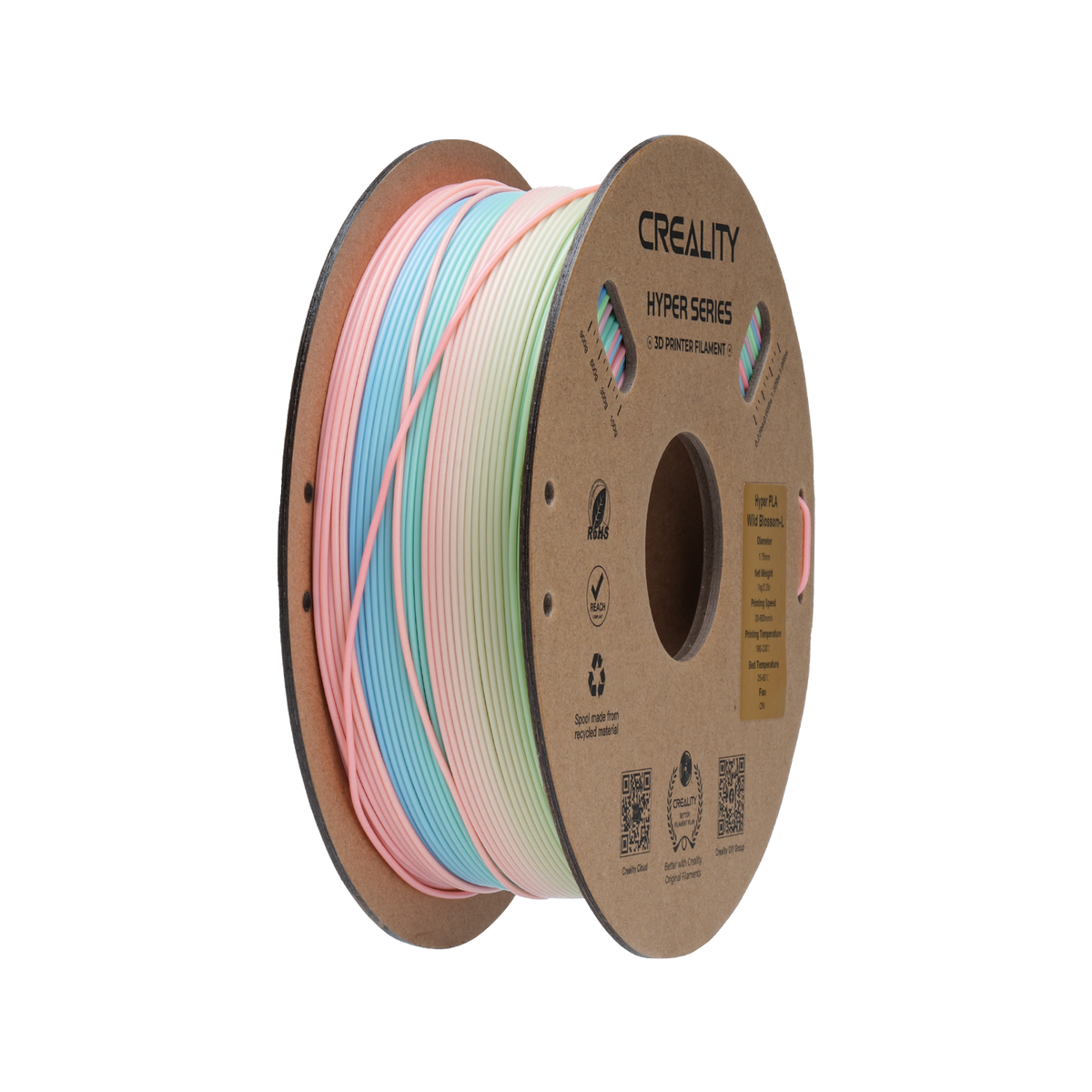 Creality Hyper PLA Rainbow 1 kg (1.75 mm) – Creality