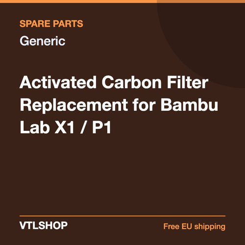 Activated Carbon Filter Replacement for Bambu Lab X1 / P1