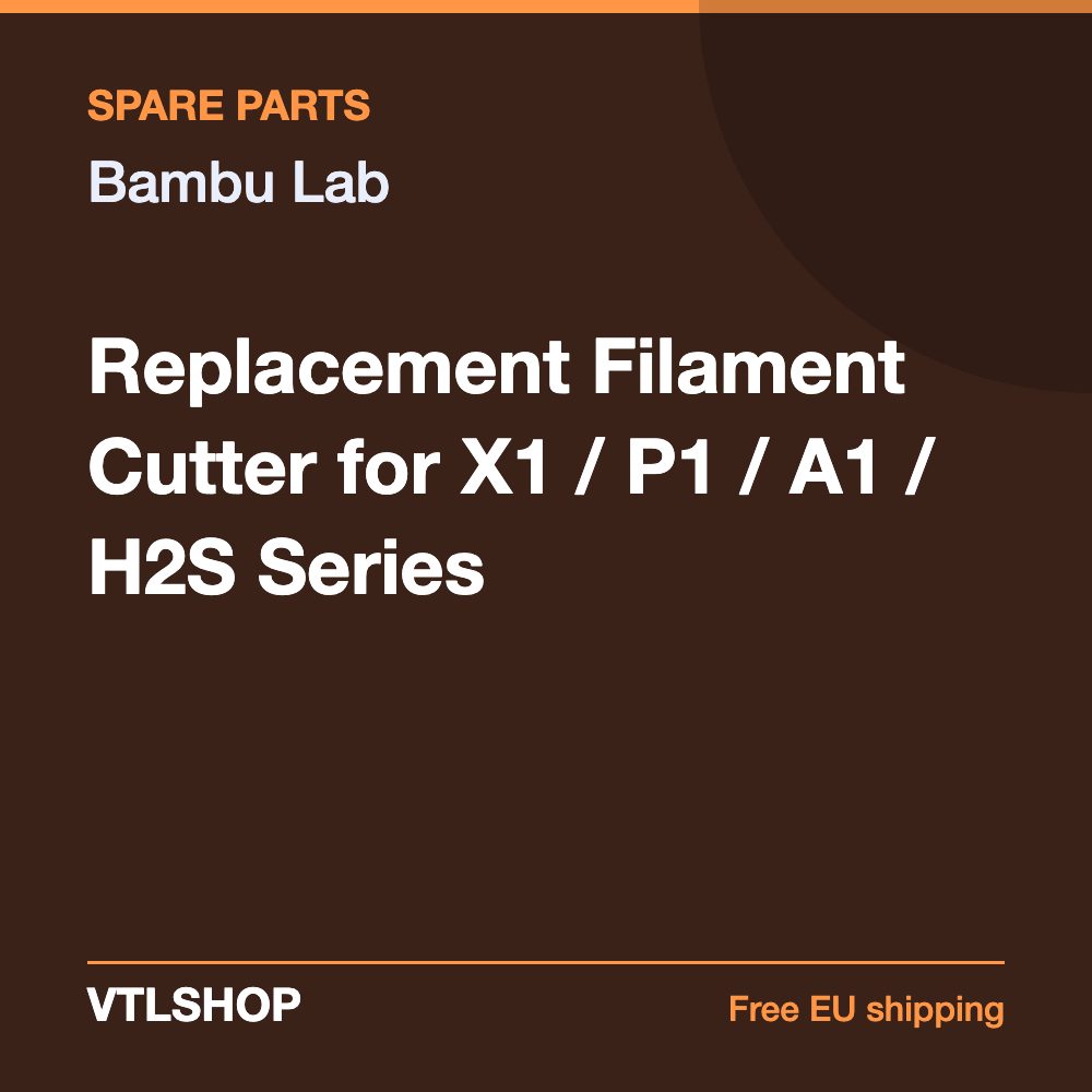 Bambu Lab Replacement Filament Cutter for X1 / P1 / A1 / H2S Series