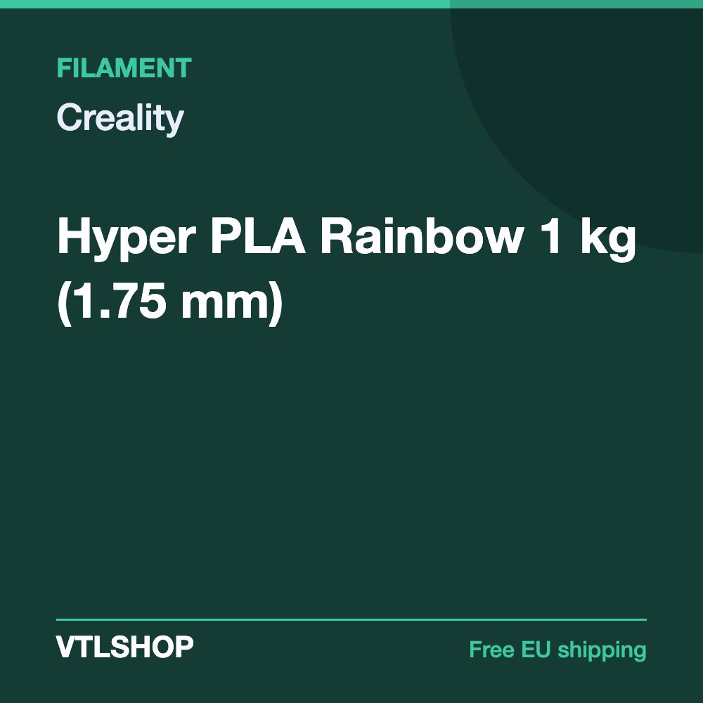Creality Hyper PLA Rainbow 1 kg (1.75 mm)