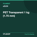 eSUN PET Transparent 1 kg (1.75 mm)